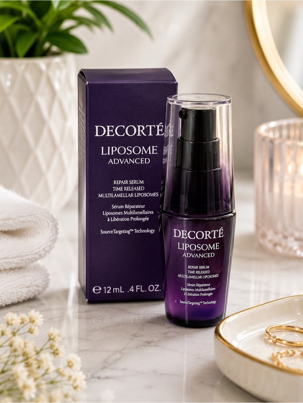 Decorté Liposome Advanced Repair Serum 12ml Hydrating Moisture Serum New